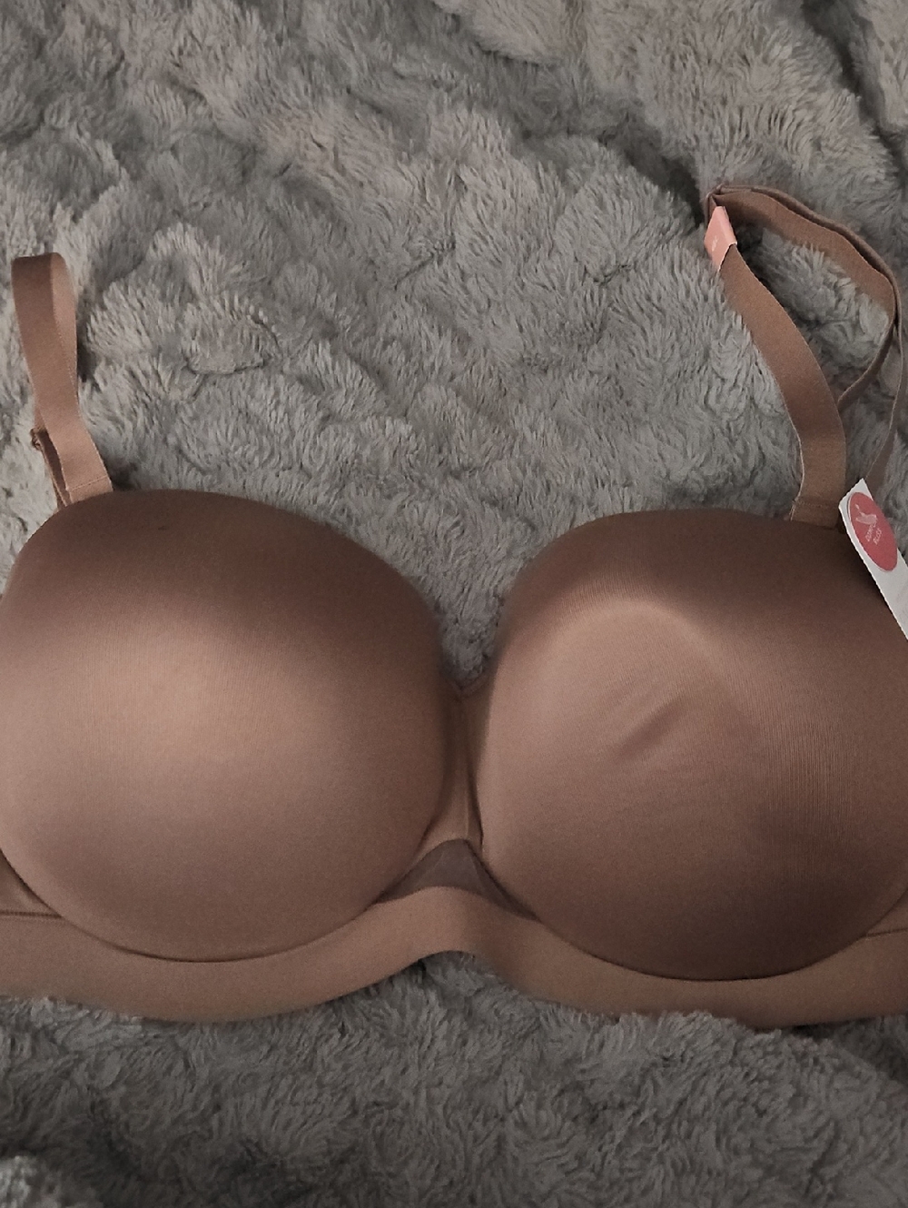 Cacique Smooth Convertible Strapless Bra - Brown 46C